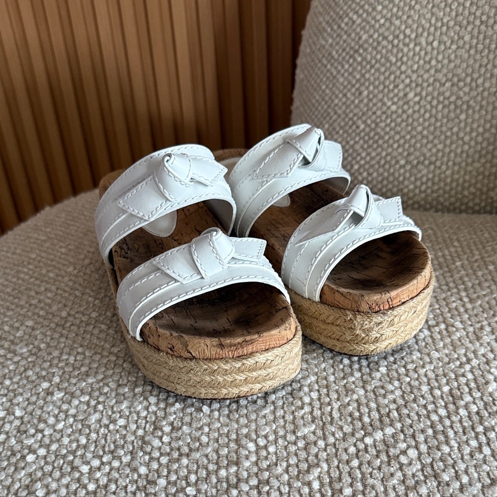 Alexandre Birman White Sandals